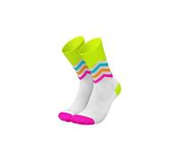 Calzini incylence running volts giallo rosa