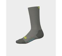 Calzini invernali ALE' 22cm team KLIMATIK grigio-giallo fluo