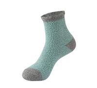 Calzini invernali caldi alla caviglia da donna in pile spesso caldo calzini corti asciugamano calzino morbido sonno calzino caviglia casual calza rinforzata tallone e punta calzini pelosi termici