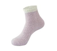 Calzini invernali caldi alla caviglia da donna in pile spesso caldo calzini corti asciugamano calzino morbido sonno calzino caviglia casual calza rinforzata tallone e punta calzini pelosi termici