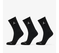 Nike Jordan Essentials Crew 3 paia - calzini lunghi - uomo S Black unisex
