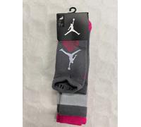 Calzini Jordan Jumpman Bambino 3 Paia Vivid Pink Grigio Taglia 7/9
