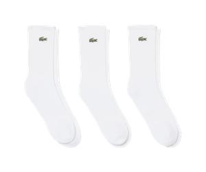 Calzini Lacoste Cotone a coste (Pacchetto x3) 35-38