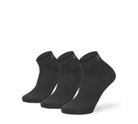 Lenz Performance Quarter Tech Calzini, nero, taglia 43 44 45 46 per maschi