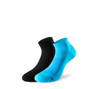 Lenz 3.0 Running Calzini, nero-blu, taglia 39 40 41