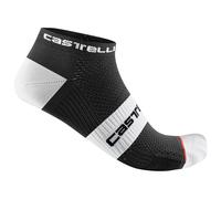 Castelli Lowboy 2 Sock Black/White 2XL Calzini ciclismo