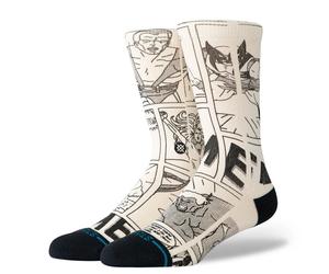 Calzini lunghi Good vs Bad Black White da uomo Stance