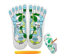 Calzini massaggianti, traspiranti per digitopressione, in cotone, massaggiatore a punti trigger, calze massaggianti con massaggiatore, massaggiatori per punti di scarico stanchi per donne e uomini