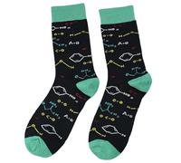 Calzini matematici, regalo per insegnanti, calzini per insegnanti di scienze, Thank You Teacher, uomo e donna con motivi di formule matematiche, taglia 7-11, Multicolore, 7-11