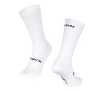 Calzini multisport lunghi FORCE VERDONE bianco 24 cm