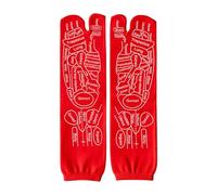 Calzini natalizi colorati,Calzini natalizi morbidi,Calzini da massaggio traspiranti inglesi - Accessori per massaggi divertenti, simpatici calzini da massaggio per il massaggio dei piedi