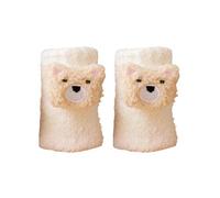 Calzini Natalizi Invernali, Calze Invernali Lunghe al Ginocchio con Interno in Pile Morbido E Decorazioni A Tema Cartoon per Un Confortevole