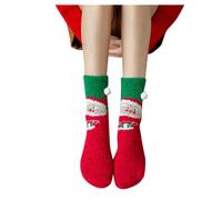 Calzini Natalizi Uomo, Calzini Termici Uomo Calzini for Coppia Divertenti Calzini Natale di Cotone, Calde Calzini Natalizi Calza Natale Divertenti Fantasia Calzini Personalizzati Calzini Natalizi