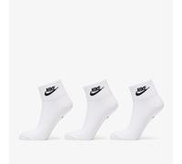 Calzini Nike Sportswear Everyday Essential Ankle Socks 3-Pack White/ Black XL