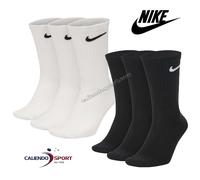 Nike Socks Everyday Ltwt, Calzini Uomo, Bianco (White/Black), S