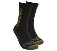 Calzini Oakley FACTORY PILOT MTB SOCKS (BLACK/NEW DARK BRUSH) 35-38