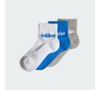Calzini Outlet Value Linear Bambini Ankle 3 paia Bright Royal / White / Medium Grey Heather 25-27