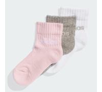 Calzini Outlet Value Linear Bambini Ankle 3 paia Clear Pink / White / Medium Grey Heather 22-24