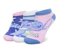 Disney Calzini per bambina Lilo e Stitch set 3 paia di calze cotone bimba Tg.27/30 7117