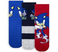 Calzini per bambino Sonic The Hedgehog set 3 paia in caldo cotone 6882