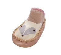 Calzini per neonati, comodi e carini, con cartoni animati, antiscivolo, da pavimento, per neonati, per ragazze, calzini morbidi per gattonare unisex per bambini, d, 12