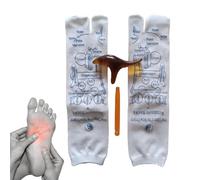 Calzini per riflessologia | Calze per massaggio ai piedi per riflessologia, sollievo dal corpo stanco, agopressioni, comfort per casa, spa, centri massaggi