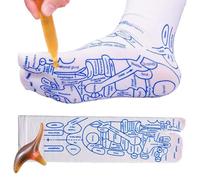 Calzini Per Riflessologia, Calzini Per Massaggio Plantare Per Riflessologia, Rimedio Per Alleviare Mal Di Piedi, Calzini Per Riflessologia Con Strumenti Per Massaggio, Set Per Massaggi Per Calzini