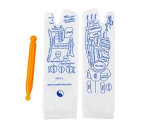 Calzini per riflessologia con strumento per massaggi, set di strumenti per massaggio ai piedi, calzini per riflessologia con strumento per massaggio ai punti, rimedio per il massaggio del piede, per