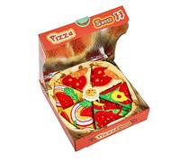 Calzini Pizza Uomo Donna Ragazzo Papà Divertenti - Calze Idee Regalo Ragazzi Originali Fantasia Colorati Simpatici Particolari Strani Natalizie Calze - Regali Natale Compleanno per Lui Lei(4 Paia)
