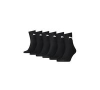 Calzettoni PUMA corti unisex confezione da 6, Nero/Altro 35-38