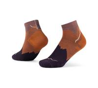 Calzini quarti leggeri buff merino 3 arancione