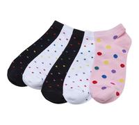Calzini Rainbow Punti Urban Classics No Show 5-Pack Sneaker-Socken Donna Nuovo