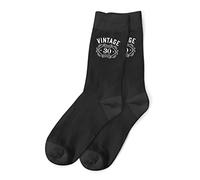 Calzini regalo per il 30° compleanno da uomo, regalo per 30 anni per lui Trenta, taglia 6-11, Nero , Taglia unica