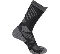 Salomon - Aero Crew - Calze da running EU 36-38 grigio/nero