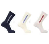 Calzini salomon everyday crew blu bianco 3 paia