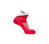 Calzini salomon pulse ankle rosso bianco