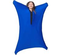 Calzini Sensoriali For Il Corpo, Calzini Elasticizzati For Bambini Dai 3 Ai 18 Anni Con SPD, Autismo, ADHD, Pressione Profonda, Sacco Sensoriale For Auto-calmante E Rilassamento (Color : Blau, Size