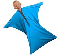 Calzini Sensoriali For Il Corpo, Calzini Elasticizzati For Bambini Dai 3 Ai 18 Anni Con SPD, Autismo, ADHD, Pressione Profonda, Sacco Sensoriale For Auto-calmante E Rilassamento (Color : Himmelblau,