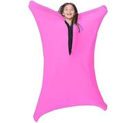 Calzini Sensoriali For Il Corpo, Calzini Elasticizzati For Bambini Dai 3 Ai 18 Anni Con SPD, Autismo, ADHD, Pressione Profonda, Sacco Sensoriale For Auto-calmante E Rilassamento (Color : Rosa, Size