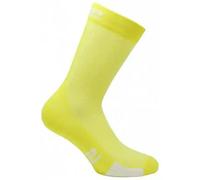 SIX2 Calza leggera P200 con inserti mesh Unisex Adulto Yellow Tour/White I