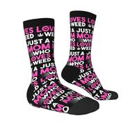 Calzini Solo Una Mamma Che Ama L'Erba Adatte Elasticizzato Calze Antiscivolo Socks Per Uomo Estivi Outdoor