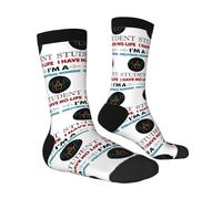 Calzini Sono Uno Studente Di Scienze Politiche, Non Ho Vita Antiodore Calzini Sportive Imbottita Socks Per Calcio Basket Running