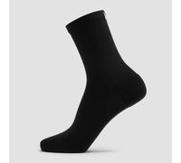 Calzini sportivi ammortizzati a metà polpaccio MP - Neri - UK 6-8