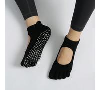 Calzini sportivi e da esterno di nuova collezione senza tallone e senza punta, per lo yoga, con suola antiscivolo appiccicosa, calzini separatori per dita dei piedi per sport indoor Tagli UnicaTessuto