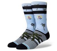 Calzini Sportivi Stance Aloha Monkey Staple Azzurro Chiaro