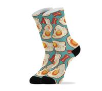 Calzini Sportivi toon Fried Eggs and Bacon Calze 40cm