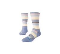 Calzini stance milo light crew beige blu