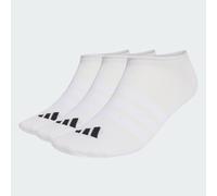 adidas Mixte THIN&LIGHT SPORTSWEAR NO SHOW SOCKS 3 PAIR PACK, white/white/black, 5-6 Years