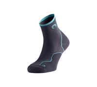 Lurbel Terra Three, calze anti-vesciche, calze da trekking, calze da passeggio, senza cuciture e traspiranti, calze Unisex., Blu chiaro, L