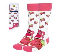 Calzini toy story design disegni lotso rosa